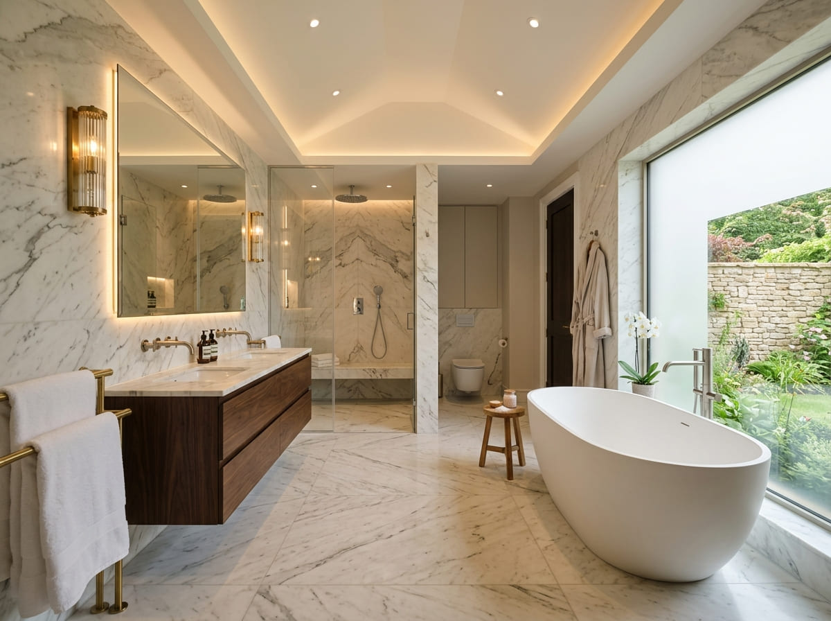 Custom Bathroom Renovation in Flower Mound